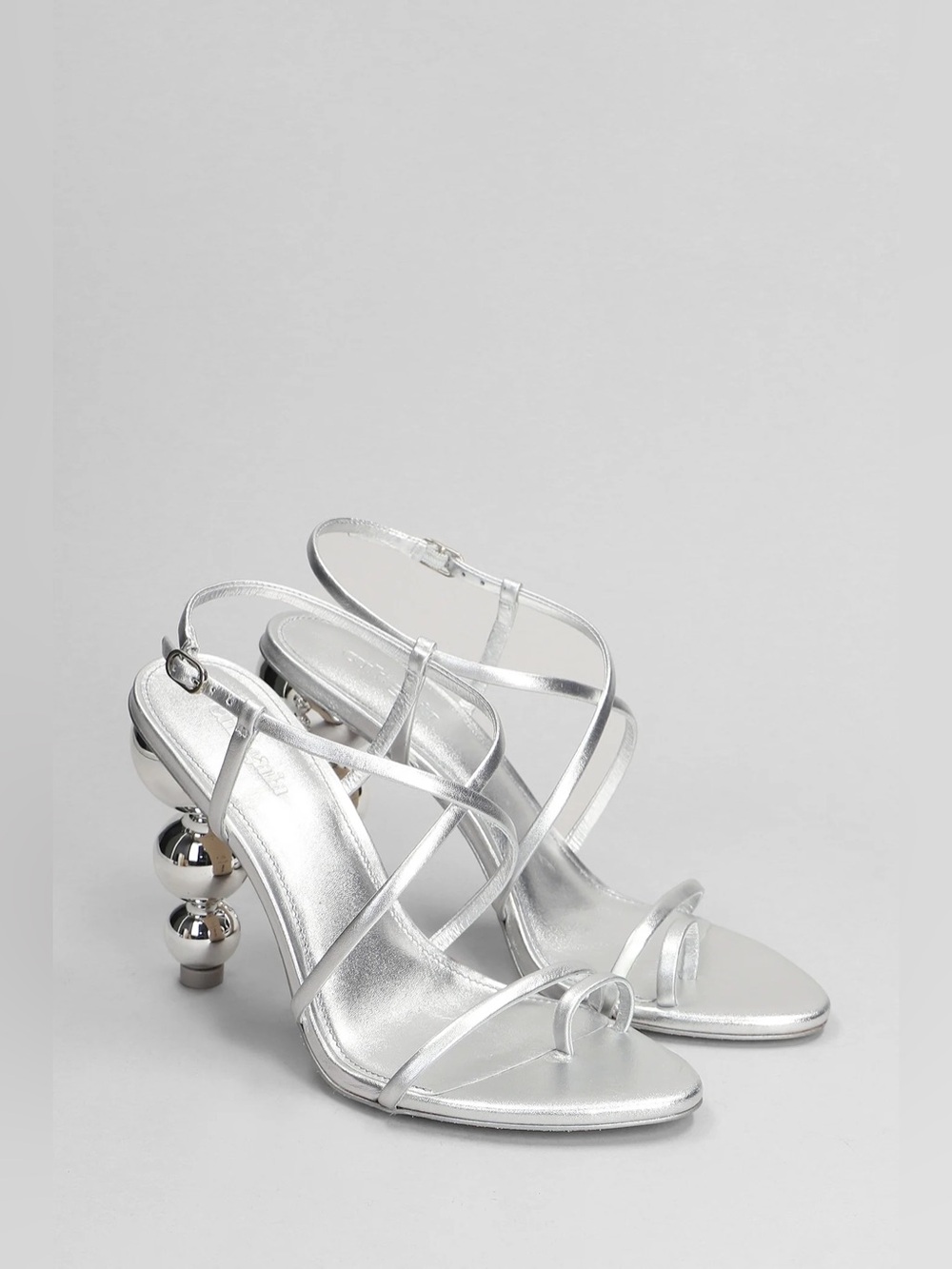 Cult Gaia Robyn Sandal in Silver